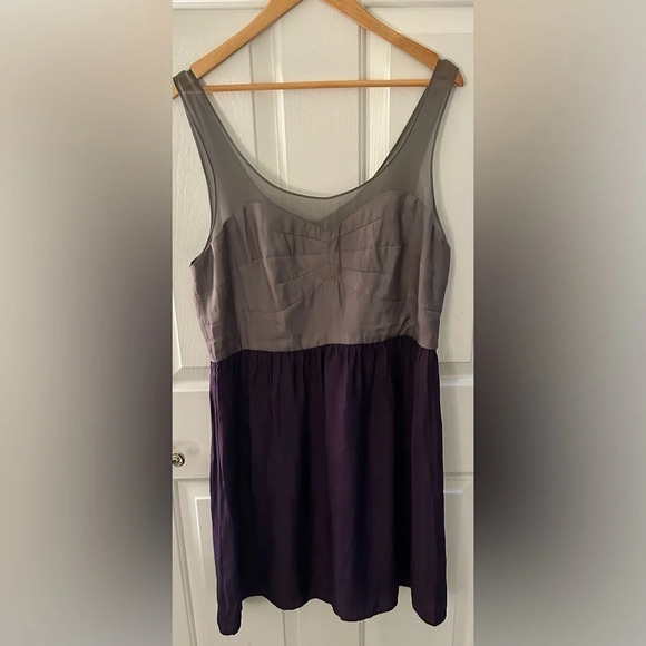 Gray and Purple American Eagle Dress Size 16 - Picture 1 of 6